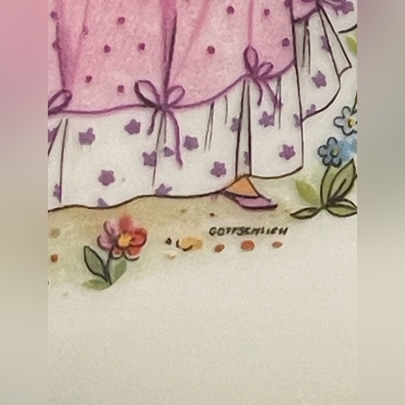 Princess & Gnome Limoges trinket box - Picture 6 of 15